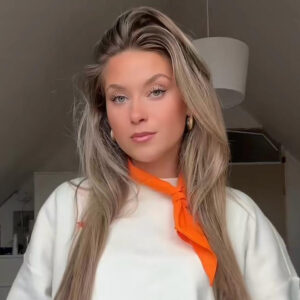 oranje sjaaltje bandana Koningsdag dames