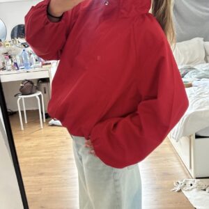 Bomber jacket red